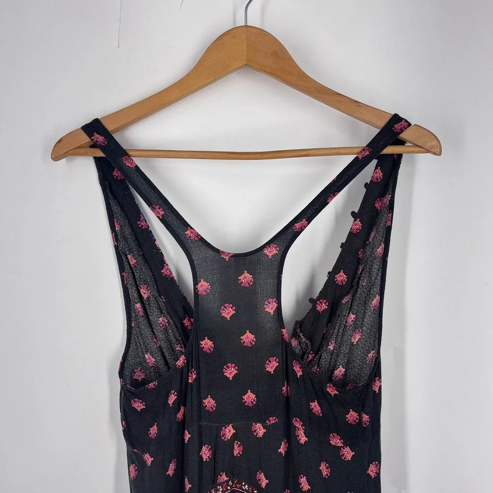 Intimately Free People Faithfully Yours Paisley Floral Handkerchief Slip Dress S